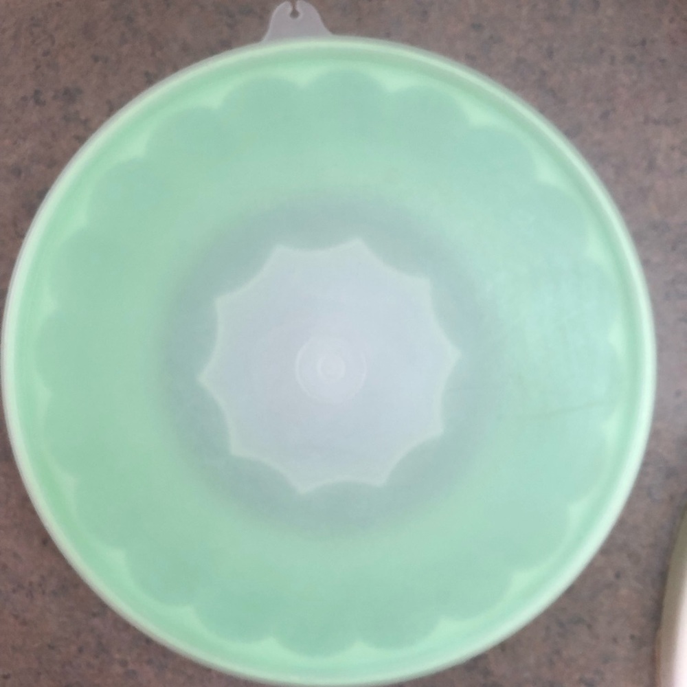 Vintage Tupperware Mint Green Jello Mold